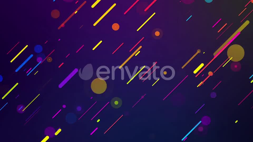Color Lines And Bubbles Videohive 22690667 Motion Graphics Image 1