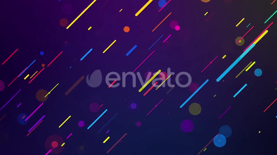 Color Lines And Bubbles Videohive 22690667 Motion Graphics Image 4
