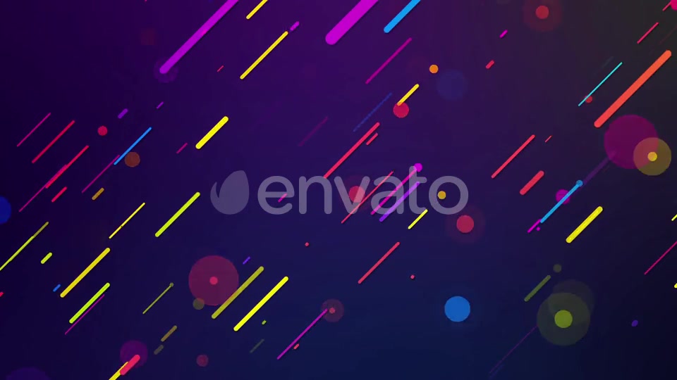 Color Lines And Bubbles Videohive 22690667 Motion Graphics Image 8