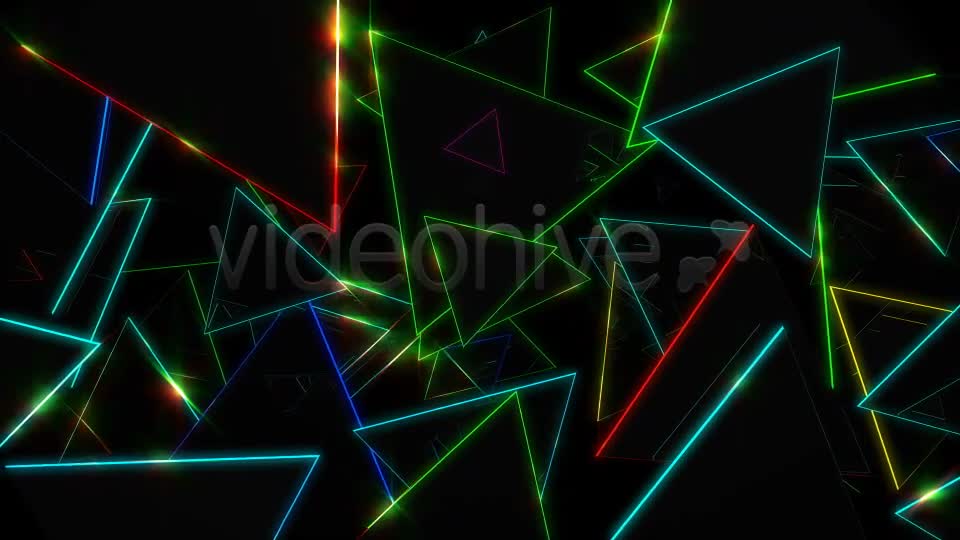 Color Triangles VJ Loop Pack (4in1) Videohive 15595638 Motion Graphics Image 1