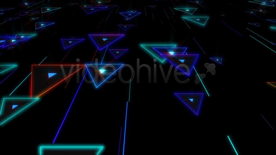 Color Triangles VJ Loop Pack (4in1) Videohive 15595638 Motion Graphics Image 10