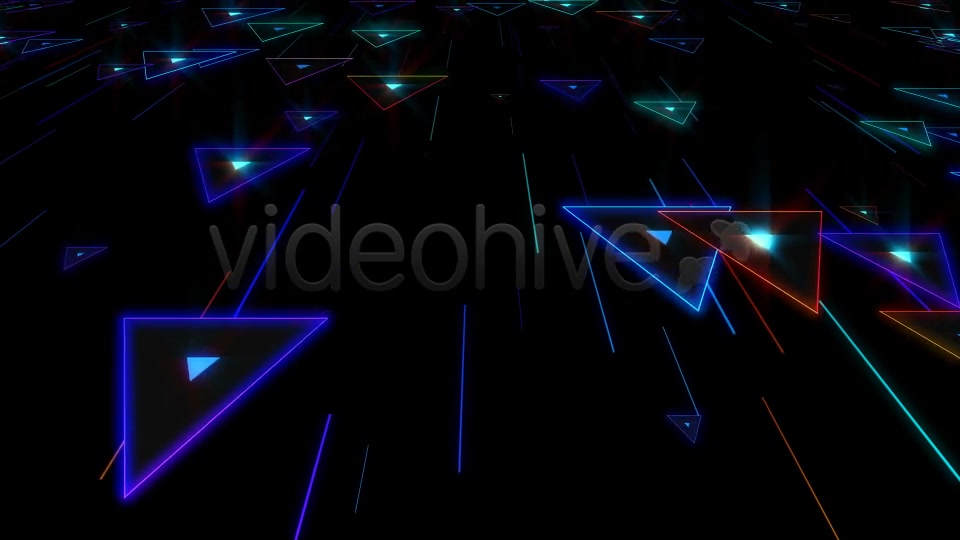Color Triangles VJ Loop Pack (4in1) Videohive 15595638 Motion Graphics Image 12