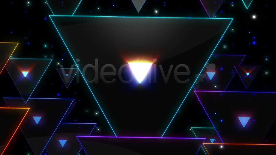 Color Triangles VJ Loop Pack (4in1) Videohive 15595638 Motion Graphics Image 4