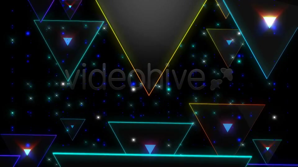 Color Triangles VJ Loop Pack (4in1) Videohive 15595638 Motion Graphics Image 5