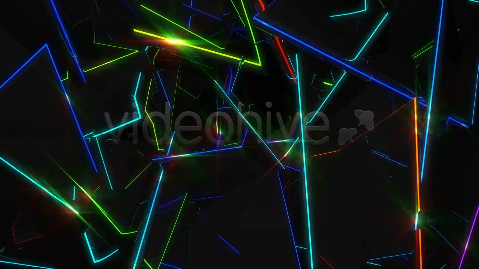 Color Triangles VJ Loop Pack (4in1) Videohive 15595638 Motion Graphics Image 6