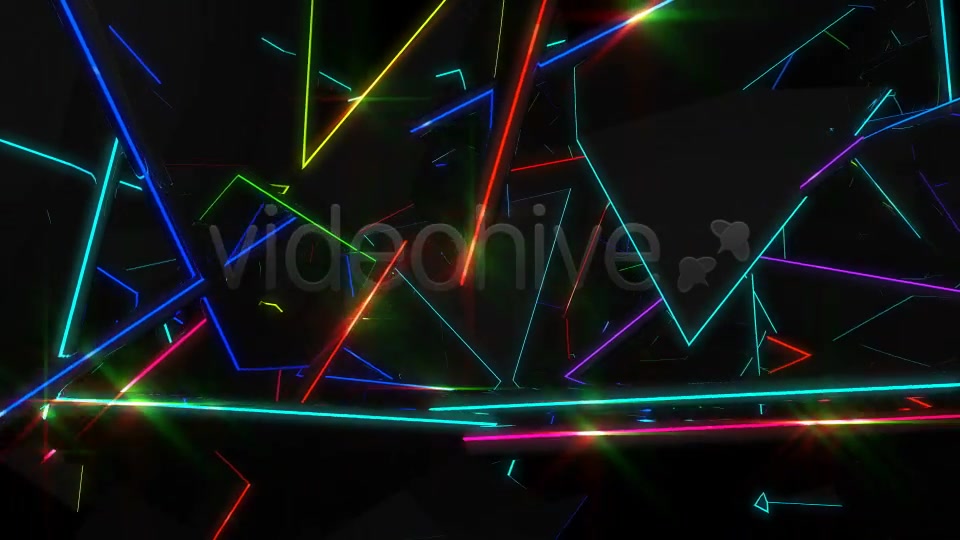 Color Triangles VJ Loop Pack (4in1) Videohive 15595638 Motion Graphics Image 7
