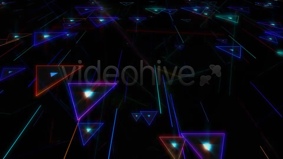 Color Triangles VJ Loop Pack (4in1) Videohive 15595638 Motion Graphics Image 8