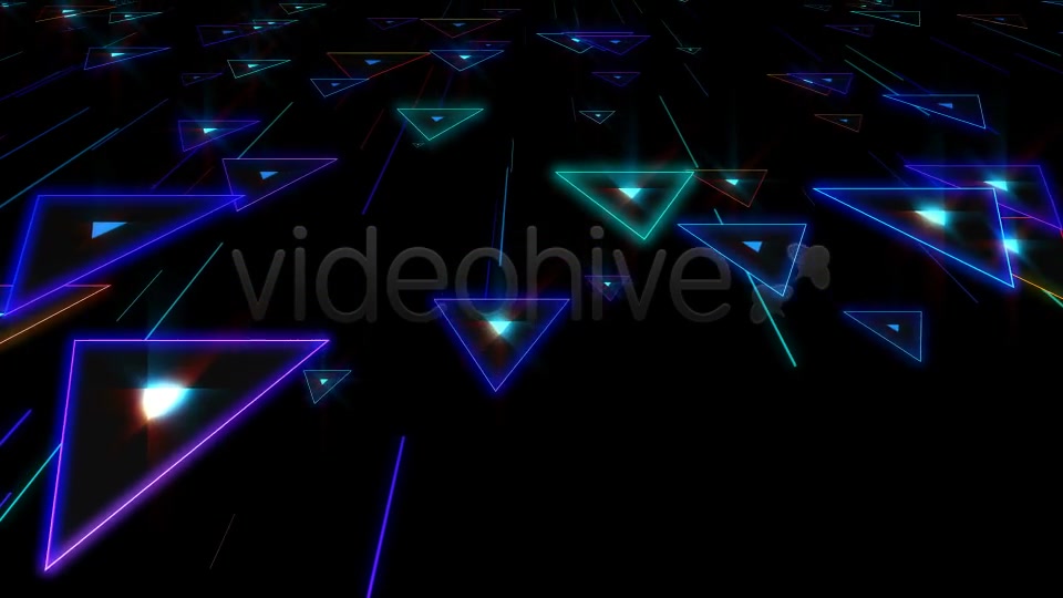 Color Triangles VJ Loop Pack (4in1) Videohive 15595638 Motion Graphics Image 9