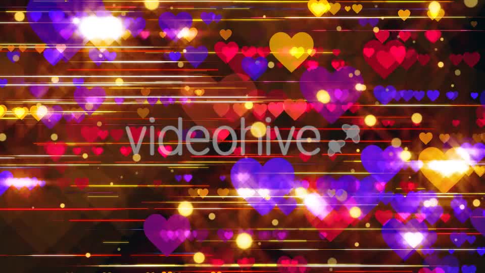 Colored Hearts Way Videohive 20420802 Motion Graphics Image 1