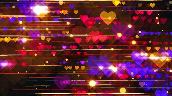 Colored Hearts Way - 20420802 Videohive Download