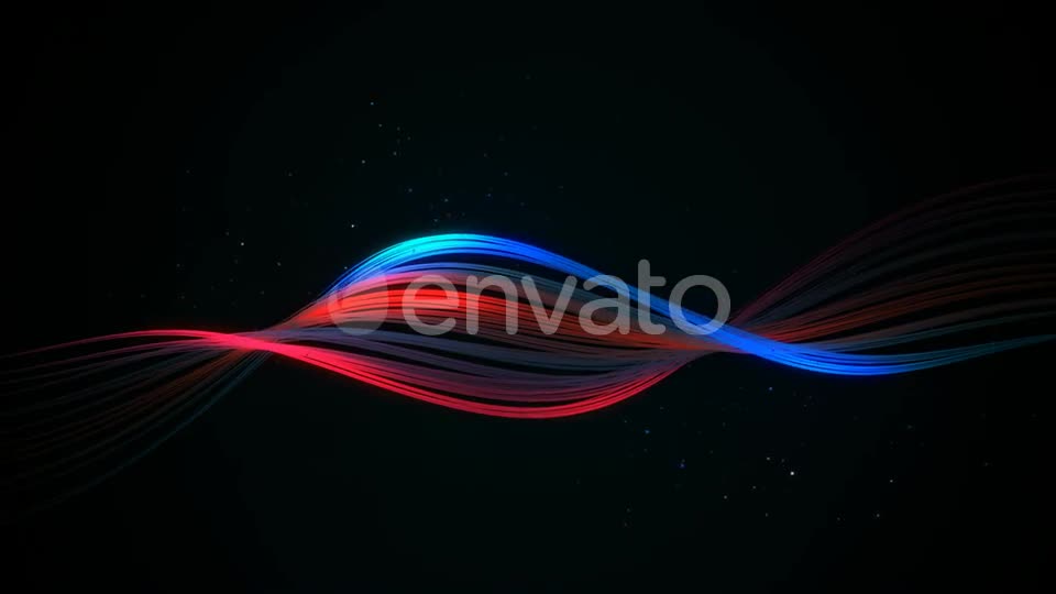 Colored Ribbons Loop Videohive 22538780 Motion Graphics Image 1