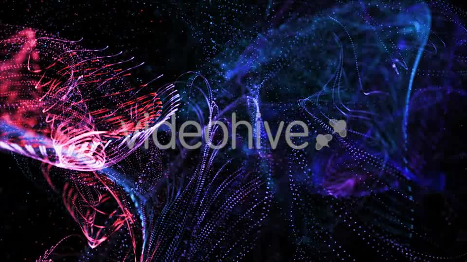 Colored Waves with Particles Videohive 21532123 Motion Graphics Image 1