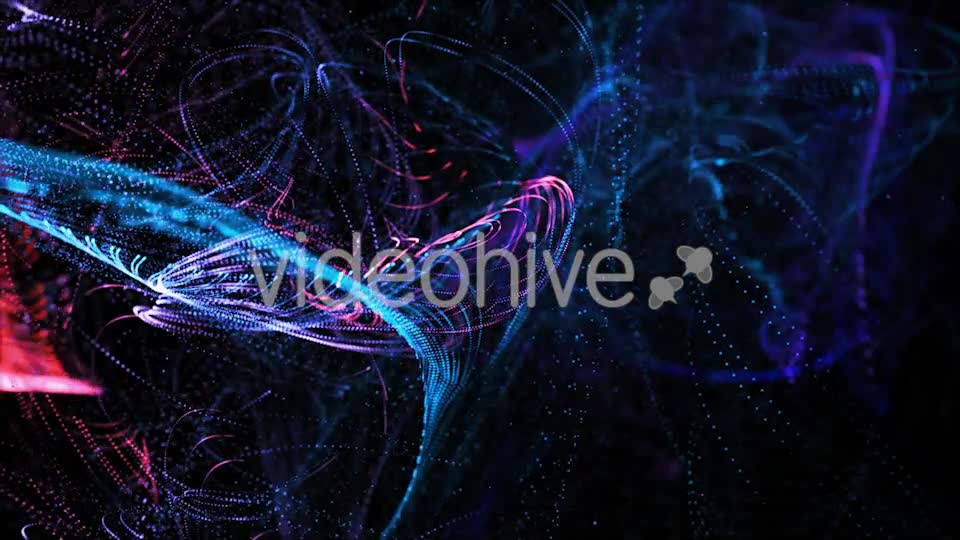 Colored Waves with Particles Videohive 21532123 Motion Graphics Image 2