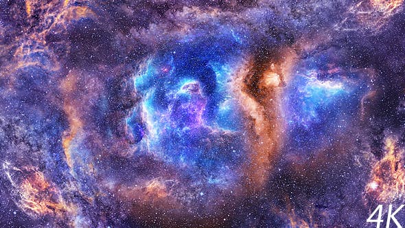 Colorful Abstract Space Nebula Background - Videohive 20857736 Download