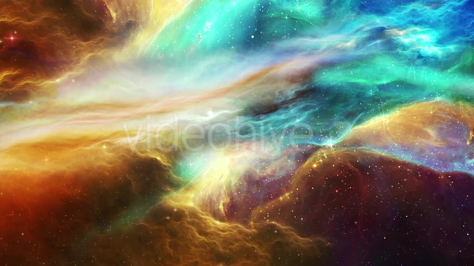 Colorful Abstraction of the Cosmic Nebula in the Vast Space Videohive 19598091 Motion Graphics Image 3