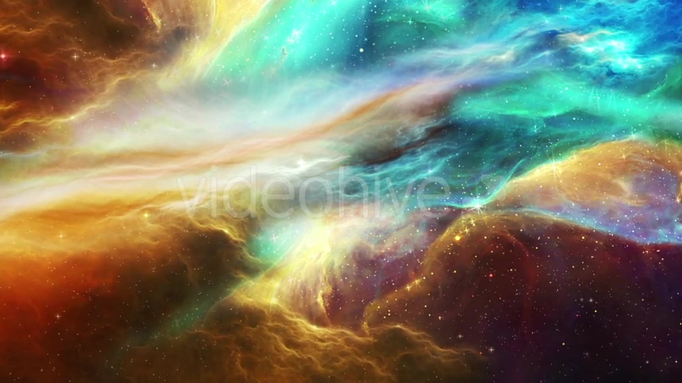 Colorful Abstraction of the Cosmic Nebula in the Vast Space Videohive 19598091 Motion Graphics Image 4