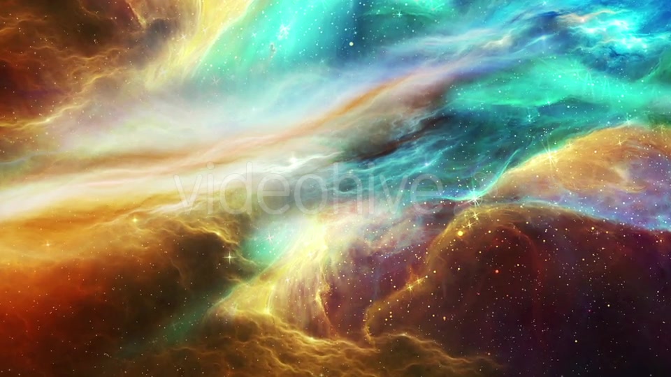Colorful Abstraction of the Cosmic Nebula in the Vast Space Videohive 19598091 Motion Graphics Image 6