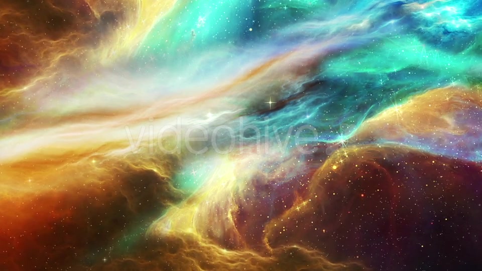 Colorful Abstraction of the Cosmic Nebula in the Vast Space Videohive 19598091 Motion Graphics Image 7