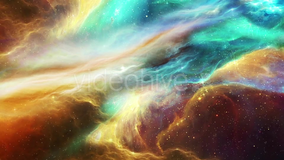 Colorful Abstraction of the Cosmic Nebula in the Vast Space Videohive 19598091 Motion Graphics Image 8