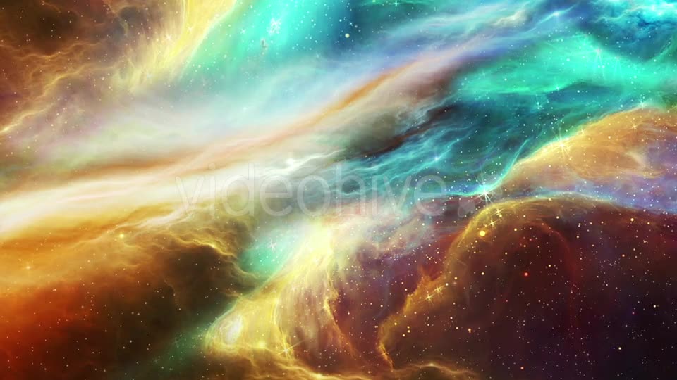 Colorful Abstraction of the Cosmic Nebula in the Vast Space Videohive 19598091 Motion Graphics Image 9