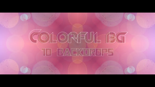 Colorful Bokeh - 19564360 Videohive Download