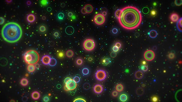 Colorful Circle Dancing Background - Videohive 15135511 Download