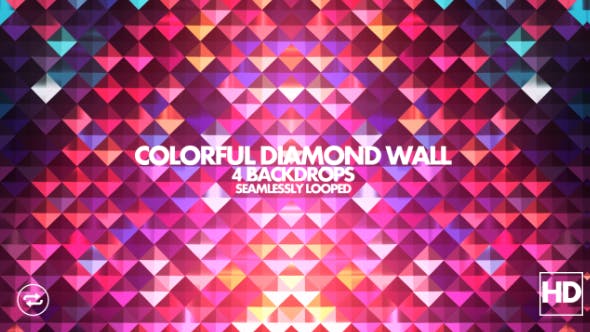 Colorful Diamond Wall - Download Videohive 20326648