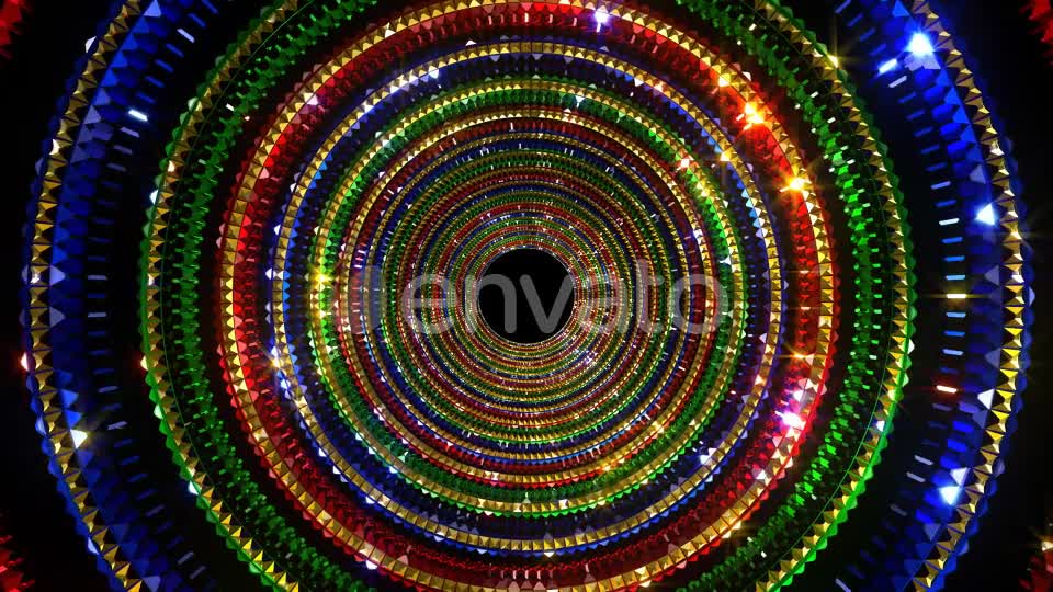 Colorful Glittering Tunnel Videohive 22278752 Motion Graphics Image 1