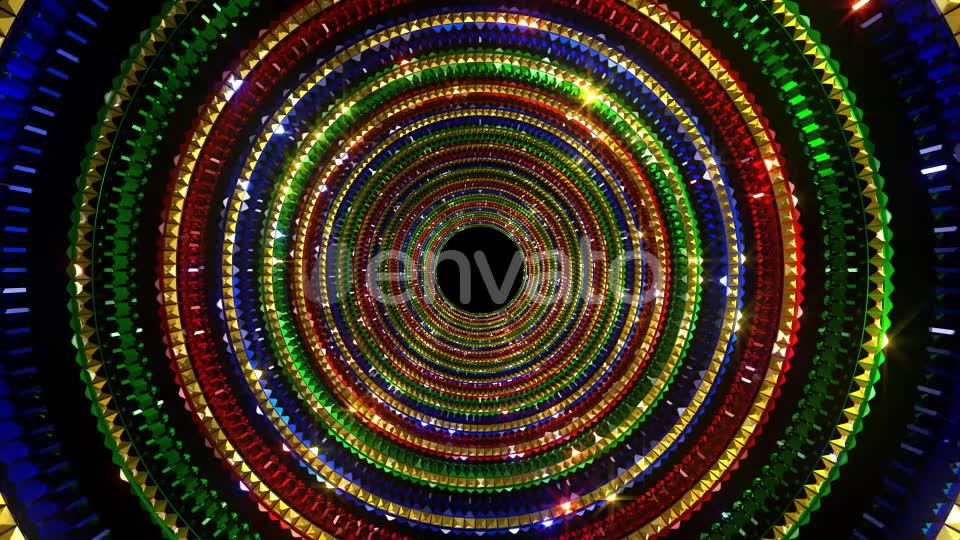 Colorful Glittering Tunnel Videohive 22278752 Motion Graphics Image 2
