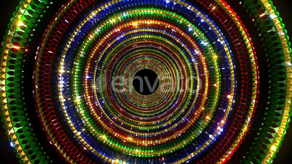 Colorful Glittering Tunnel Videohive 22278752 Motion Graphics Image 3