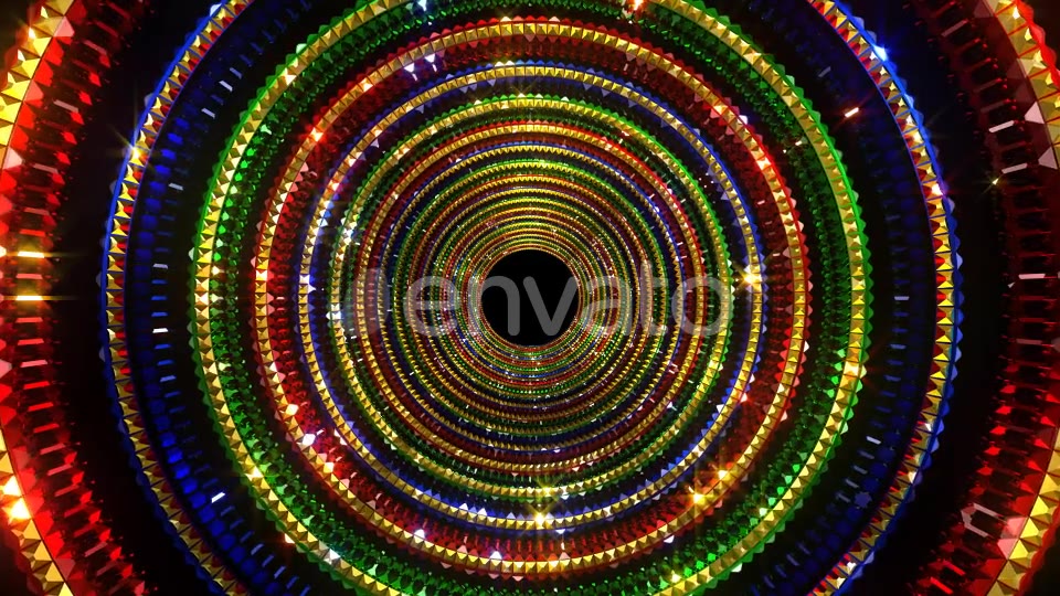 Colorful Glittering Tunnel Videohive 22278752 Motion Graphics Image 5