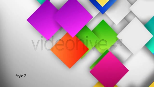 Colorful Gradient Squares Loop on Clean Background Videohive 5345512 Motion Graphics Image 10