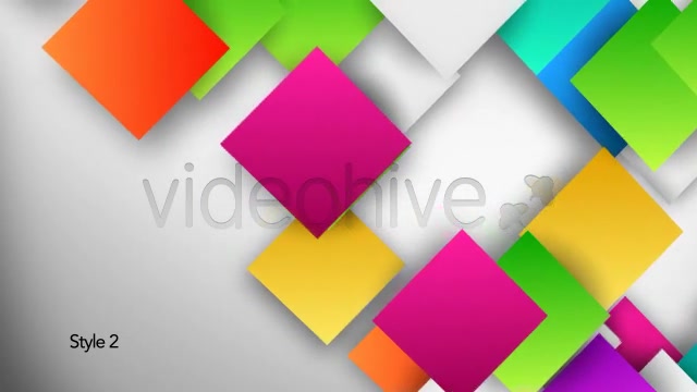 Colorful Gradient Squares Loop on Clean Background Videohive 5345512 Motion Graphics Image 9