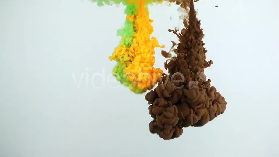 Colorful Ink in Underwater 2 Videohive 7972385 Motion Graphics Image 1