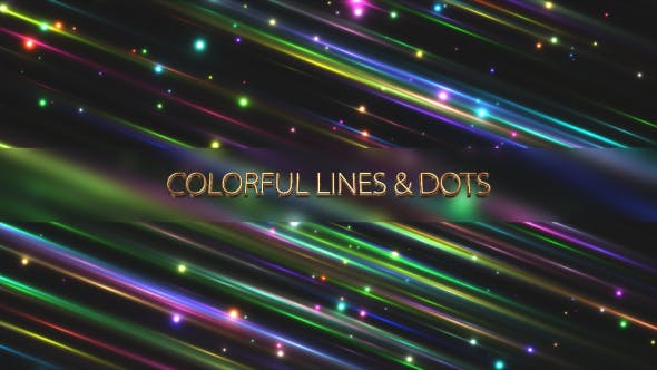 Colorful Lines & Dots - Download Videohive 14749108