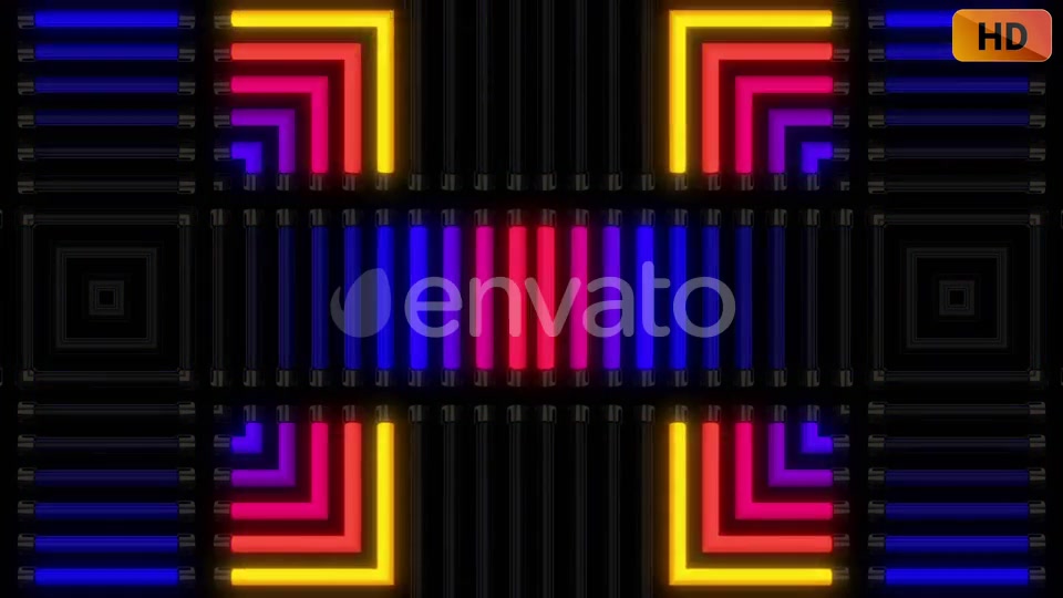 Colorful Neon Tubes HD Videohive 24412869 Motion Graphics Image 7