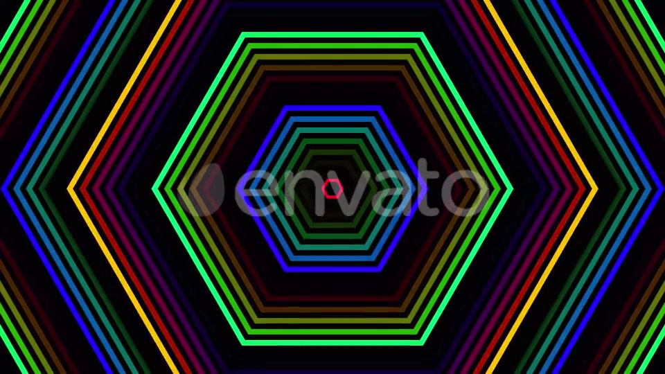 Colorful Neon VJ Loop Pack (4in1) Videohive 21824411 Motion Graphics Image 7