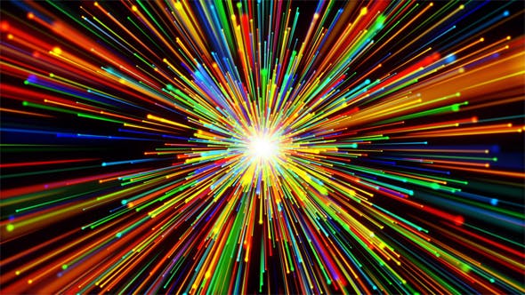 Colorful Particles Starfield - Videohive Download 19730043