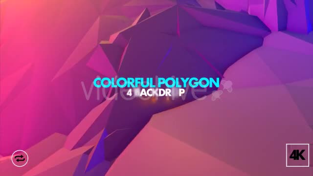 Colorful Polygon Videohive 20399914 Motion Graphics Image 1