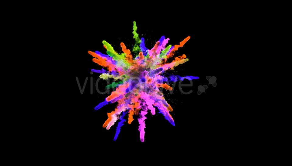Colorful Powder Explosions Pack Videohive 20152003 Motion Graphics Image 10