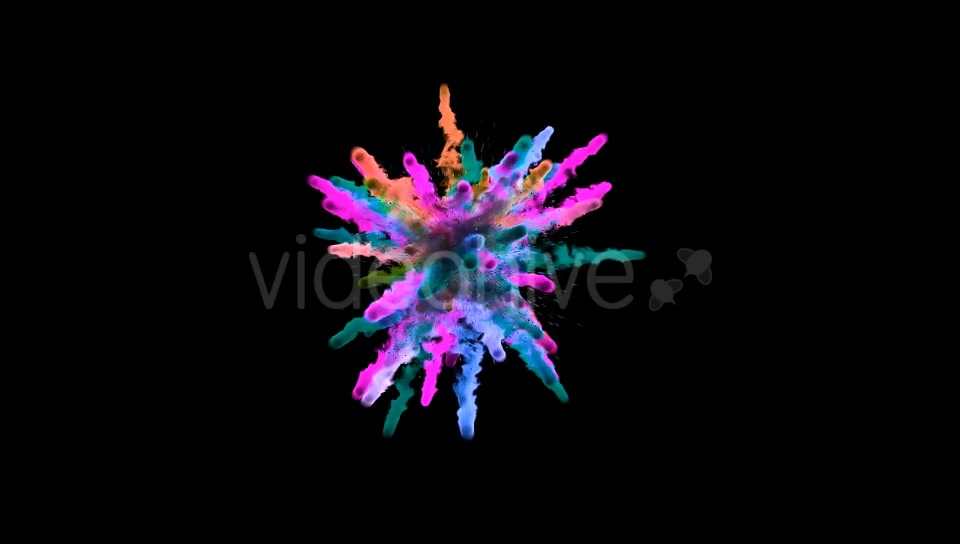 Colorful Powder Explosions Pack Videohive 20152003 Motion Graphics Image 4