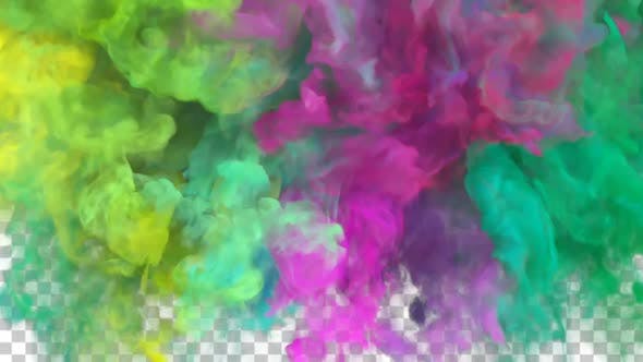 Colorful Smoke Transitions 03 - Videohive 24173976 Download