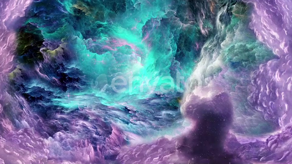 Colorful Space Nebula in the Vast Space Videohive 21810187 Motion Graphics Image 5