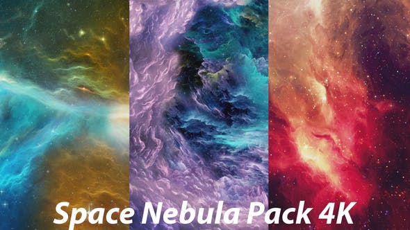 Colorful Space Nebula in the Vast Space - 21810187 Download Videohive