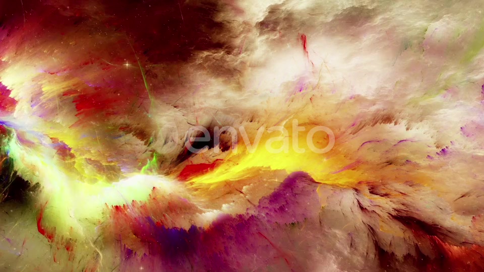 Colorful Space Nebula in the Vast Space Videohive 21841599 Motion Graphics Image 5