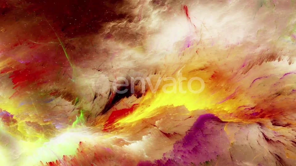 Colorful Space Nebula in the Vast Space Videohive 21841599 Motion Graphics Image 8