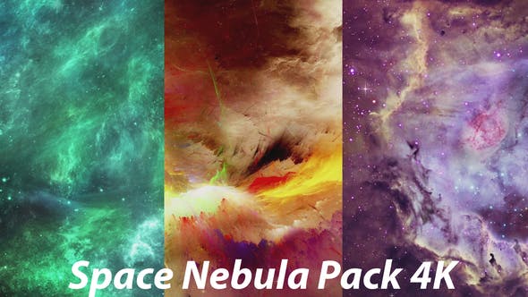 Colorful Space Nebula in the Vast Space - Videohive 21841599 Download