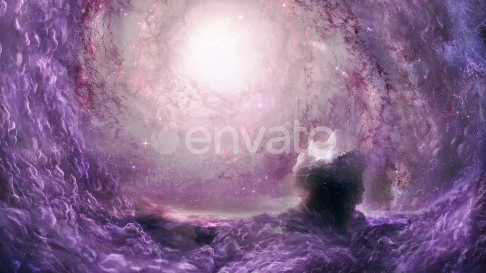 Colorful Space Nebula in the Vast Space Videohive 21848044 Motion Graphics Image 1