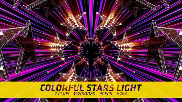 Colorful Star Light - 21943741 Download Videohive