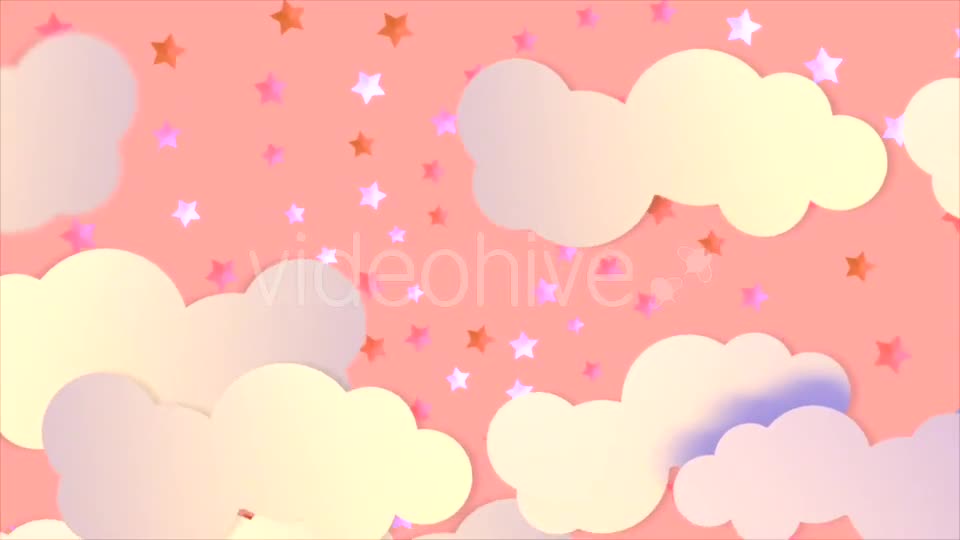 Colorful Stars and Clouds Videohive 19515024 Motion Graphics Image 1